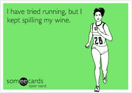 run ecard spill wine
